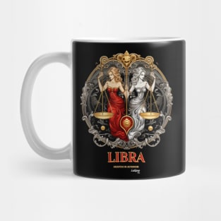 Dark Zodiac Libra: The Scales of Justice Mug